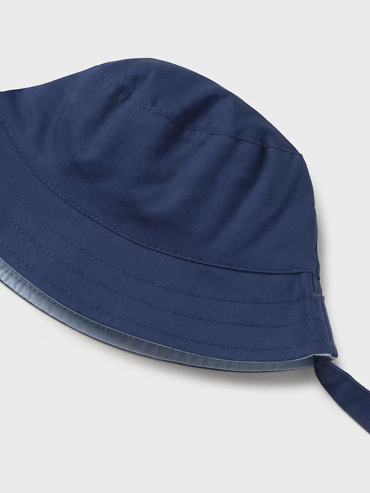 Mayoral Kids' Bucket Fabric Blue Hat