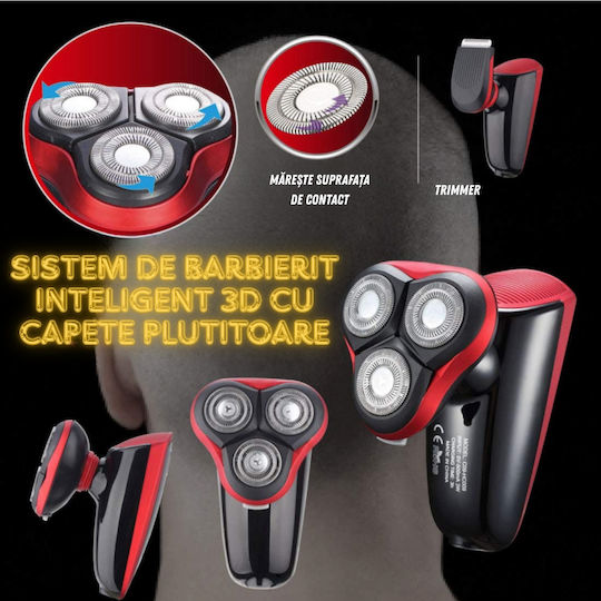 Professionelles Akku-Haarschneider Set Schwarz