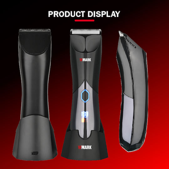 Professional Rechargeable Hair Clipper Gray