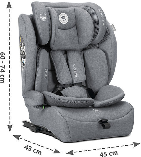 Lorelli Rio Autositz mit ISOfix Grau 9-36 kg