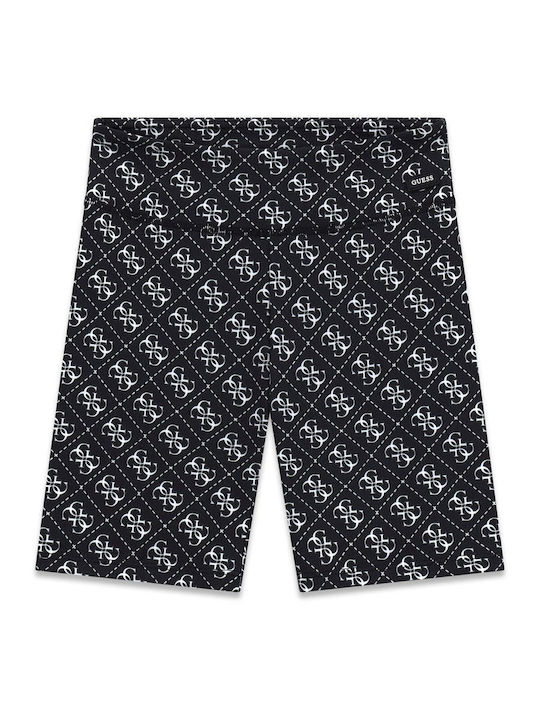 Kids Short Cycling Leggings Black