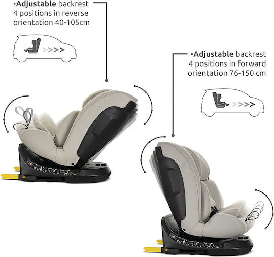 Lorelli Solaris Car Seat i-Size with Isofix Gray 0-36 kg