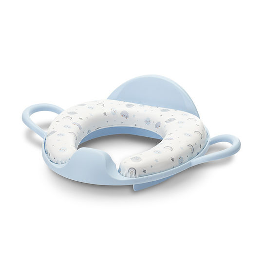 Lorelli Maltex Kleinkinder-Toilettensitz Blau mit Griffen & Mit abnehmbarem Kissen