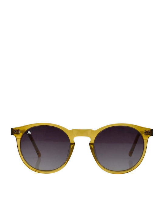Red Raven Athene Unisex Ochelari De Soare Cu Ramă Din Plastic Champagne Violet Polarized