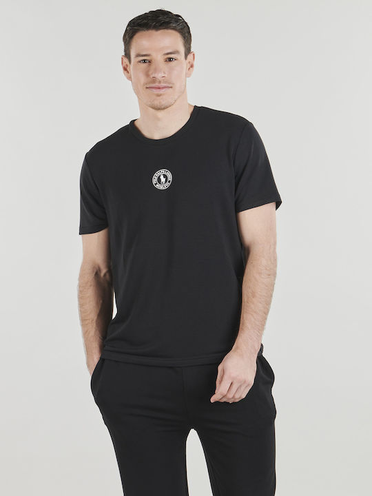 T-shirt Μαύρο