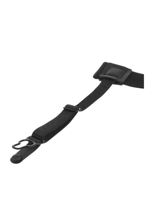 Set 2 Breteli Cămașă Zola Material Elastic 3 Curele Lungime Reglabilă 36-90 Cm Lățime 2.5 Cm Negre