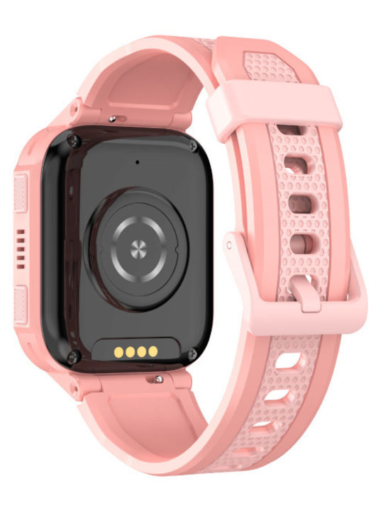 Kids Smartwatch 45.72mm WatchMe AI K10 4G with GPS & Camera Pink KBLGK10PNK