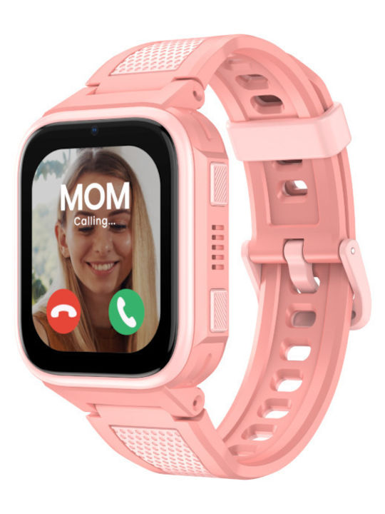 Kids Smartwatch 45.72mm WatchMe AI K10 4G with GPS & Camera Pink KBLGK10PNK