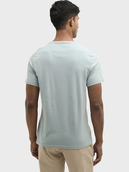 Herrenblusen Kurzarm T-Shirt Hellblau