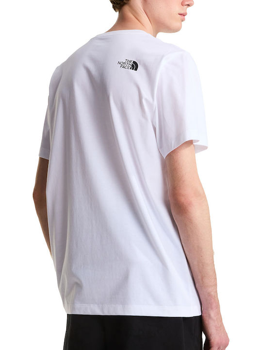 Never Stop Exploring T-shirt Λευκό