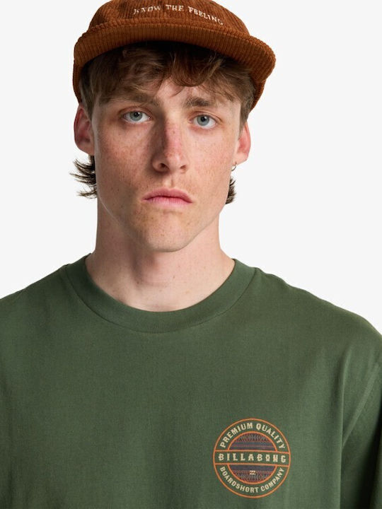 Billabong Rotor Tricou Cu Mânecă Scurtă Kaki
