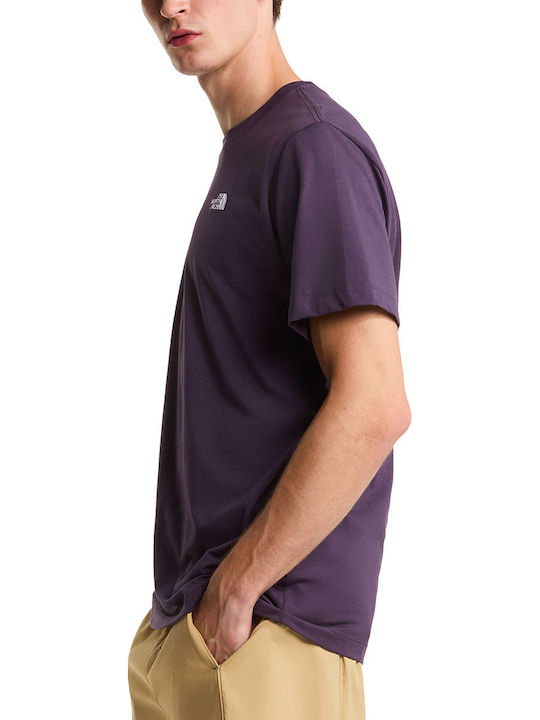 Simple Dome T-shirt Purple