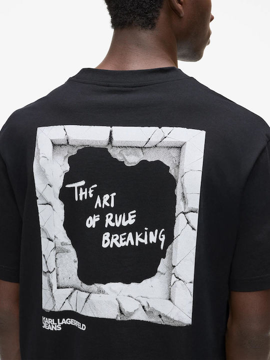 T-shirt Μαυρο