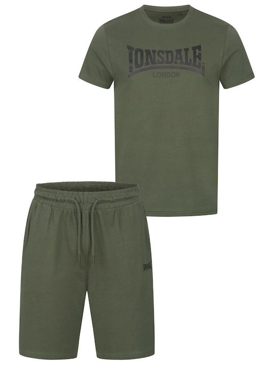 Moy Тениска Olive/black