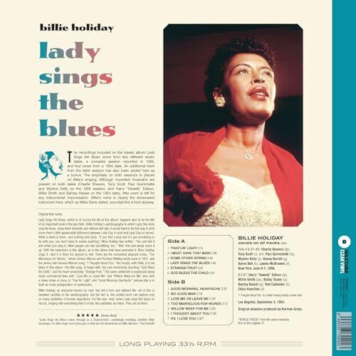 Lady Sings Blues Vinyl Lp