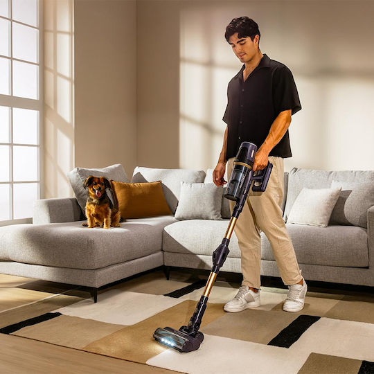 Cecotec Conga Rockstar Rs70 Pet Flex Aspirator Vertical Reîncărcabil 2 în 1 Stick & De Mână 33.6V Albastru