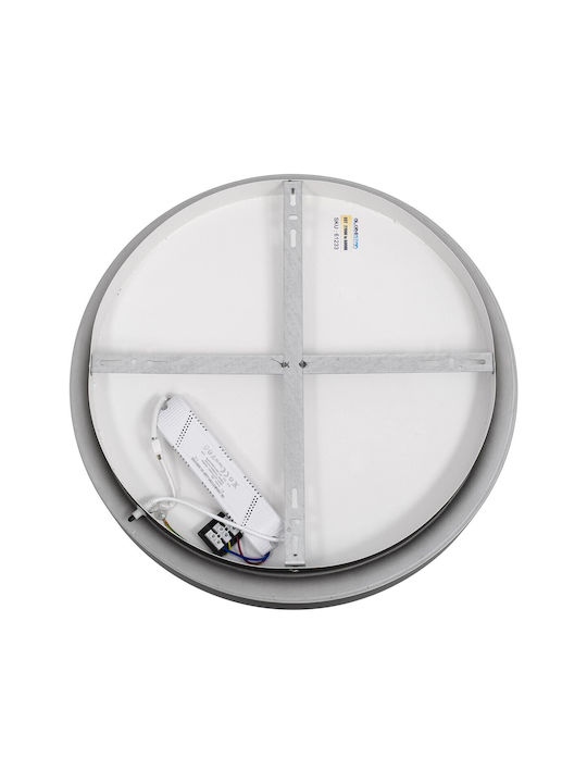 kelvo Ceiling Light 45cm White with Integrated LED