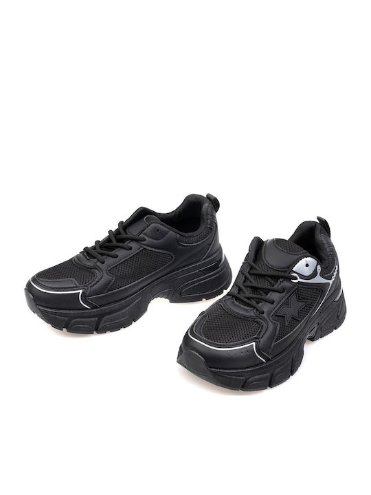 Damen Sneakers Schwarz