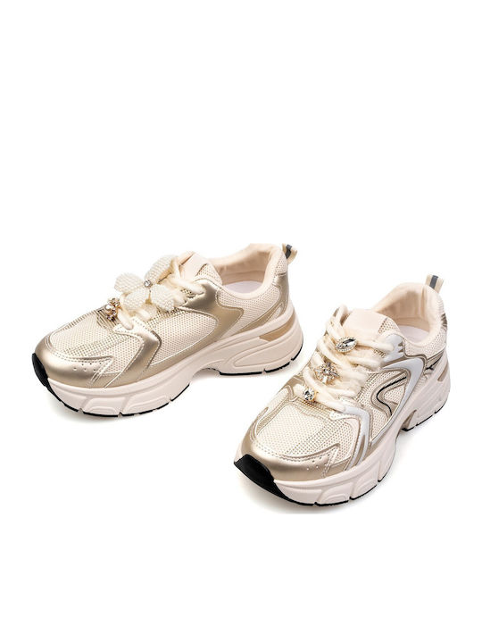Γυναικεία Sneakers Χρυσο