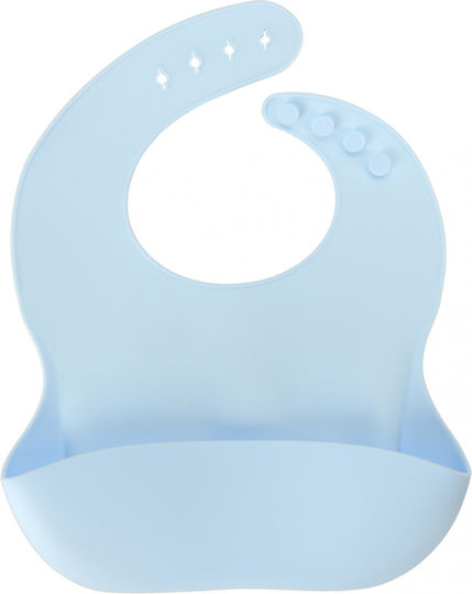 ikonka ikonka Baby- und Kinder-Essgeschirr aus Silikon Blau 4Stück