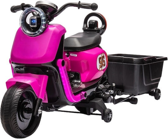 Motocicletă Pentru Copii Electrică 6 Volți Roz
