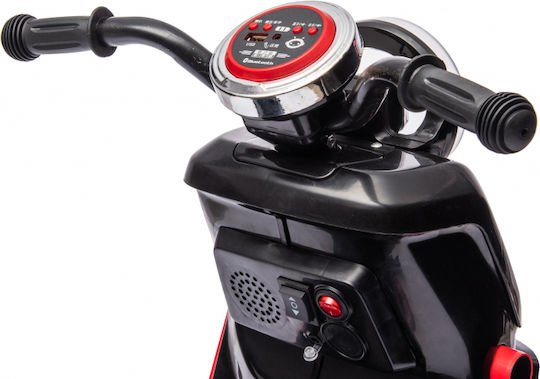 Motocicletă Pentru Copii Electrică 6 Volți Neagră