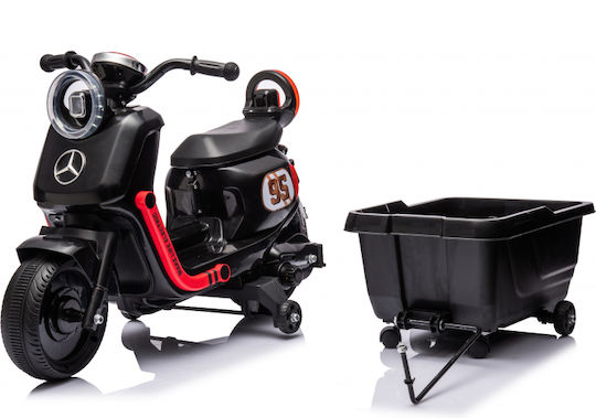 Motocicletă Pentru Copii Electrică 6 Volți Neagră