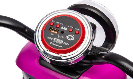Motocicletă Pentru Copii Electrică 6 Volți Roz