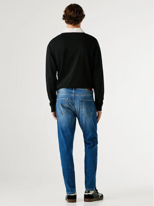 Finsbury Finsbury Herren Jeanshosen mit Skinny Anwendung Verwaschenes True Blau