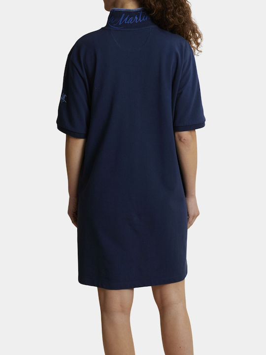La Martina Φόρεμα All day Navy Μπλε