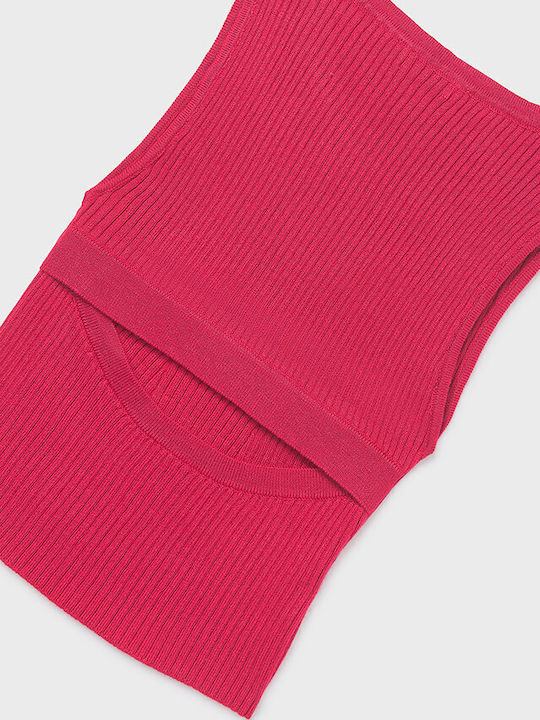 Kids Top Sleeveless Fuchsia