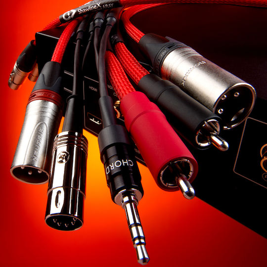Chord Cable XLR male - XLR female Μαύρο 1.5m