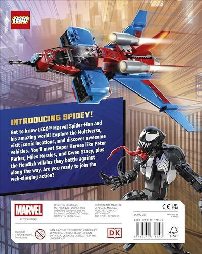 Lego Marvel Spider-man Explore The Spider-verse - Dorling Kindersley Ltd - Hardback
