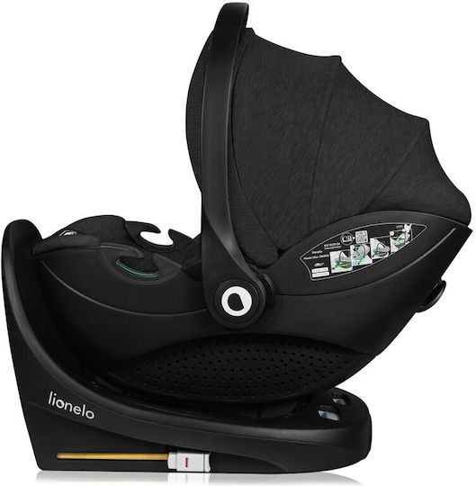 Lionelo Baby Car Seat Base Black with Isofix