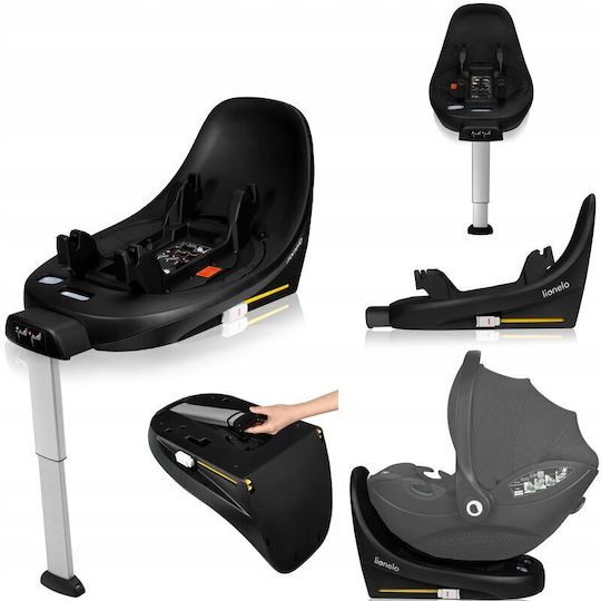Lionelo Baby Car Seat Base Black with Isofix