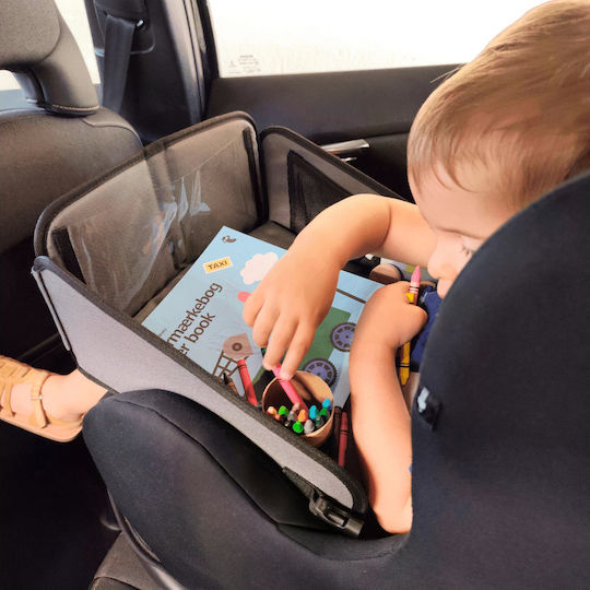 Tineo Kids Snack & Play Car Tray Pentru Copii Gri