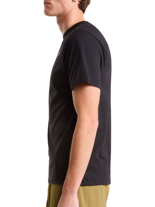 Box Polo Herrenbluse Kurzarm Schwarze