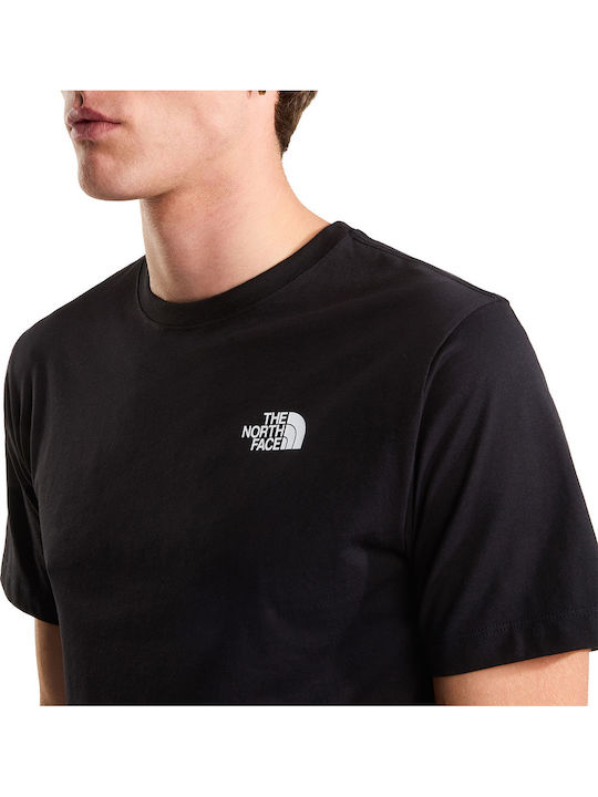 Box Polo Herrenbluse Kurzarm Schwarze