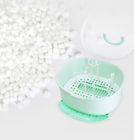 Little Mom Rack De Uscare Pentru Biberoane Verde