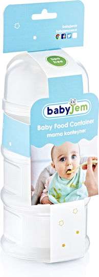 Baby Jem Milchpulverdosierer Babyflaschen Zubehör Weiß