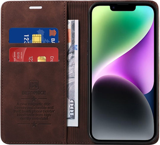 Betopnice 003 Book Brown (Motorola Moto G57 Power 5G / G67 Power 5G)