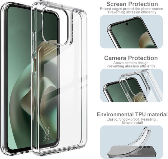Imak Silicone Transparent Back Cover (Motorola Moto G57 Power 5G / G67 Power 5G)