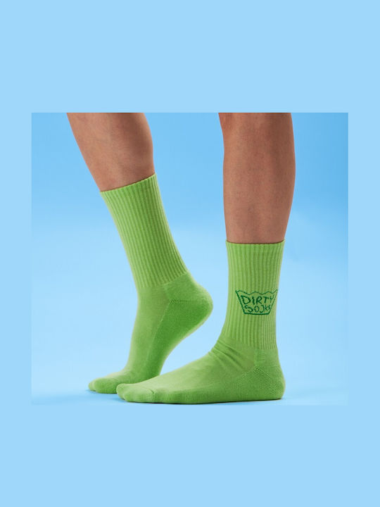 Dirty Socks Monochrom Socken Pistazie