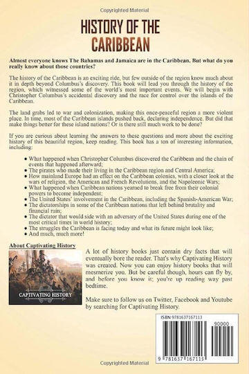 History Of The Caribbean: A Captivating Guide To Caribbean History, Starting From Christopher Columbus Through The Wars Of Religion, Slavery, And ... Present (european Exploration And Settlement)