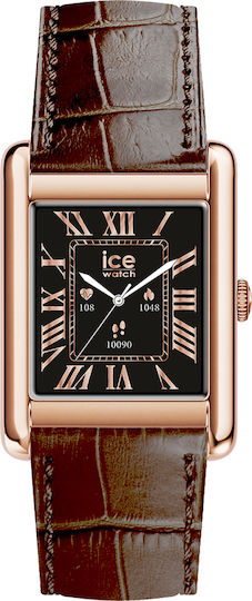 Ice 2.0 Smartwatch cu Pulsometru (Maro)