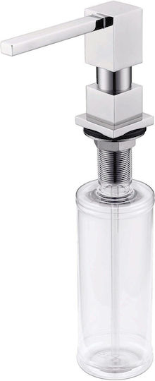 Alveus Detergent Dispenser De Bucătărie Metalic Încastrat 500ml