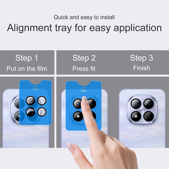 Imak Mobile Camera Protector Tempered Glass Black for Xiaomi Redmi Note 15 Pro Plus 5G Poco M8 Pro 5G