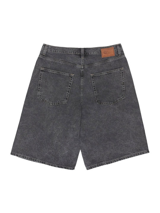 Herren Shorts Denim Mid Grey Tint