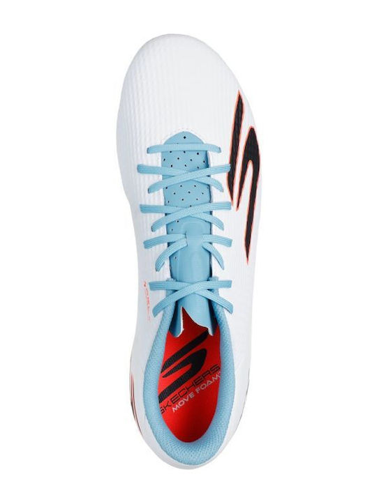 Skechers Academy Ag Football Boots Футболни Обувки с Бутони AG Бели