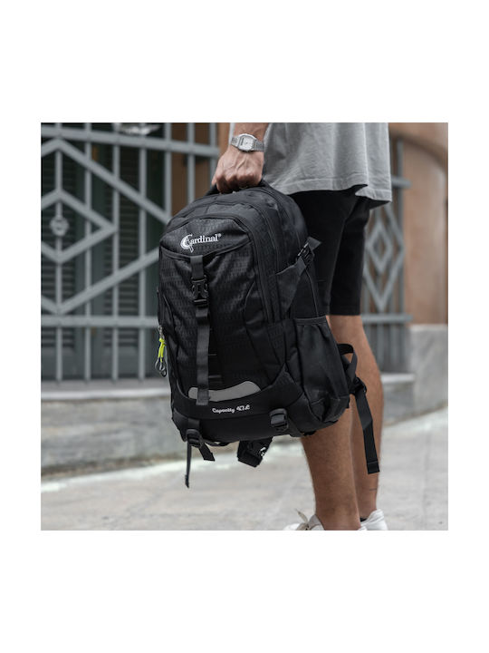 Cardinal Mountaineering Backpack 47lt Waterproof Black Trekking